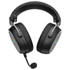 Hator Hypergang 3 kabelloses Over-Ear-Gaming-Headset (schwarz, RGB, 2,4 GHz Bluetooth USB)