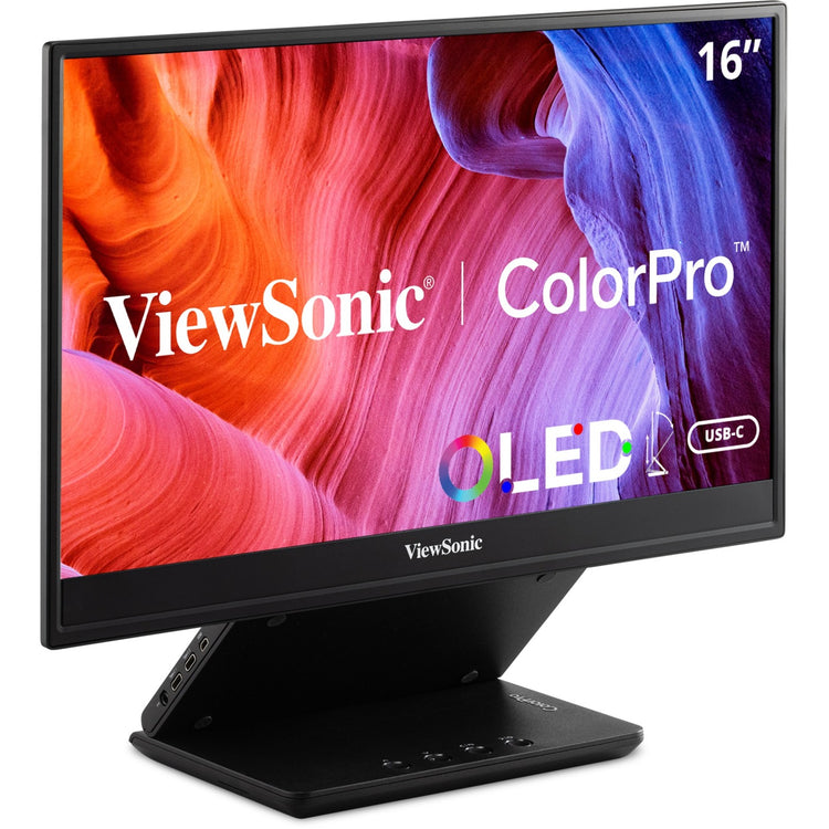 Viewsonic vp16-oled 16 Monitor (Schwarz (matt), 1x Micro HDMI, USB-C, Sound)