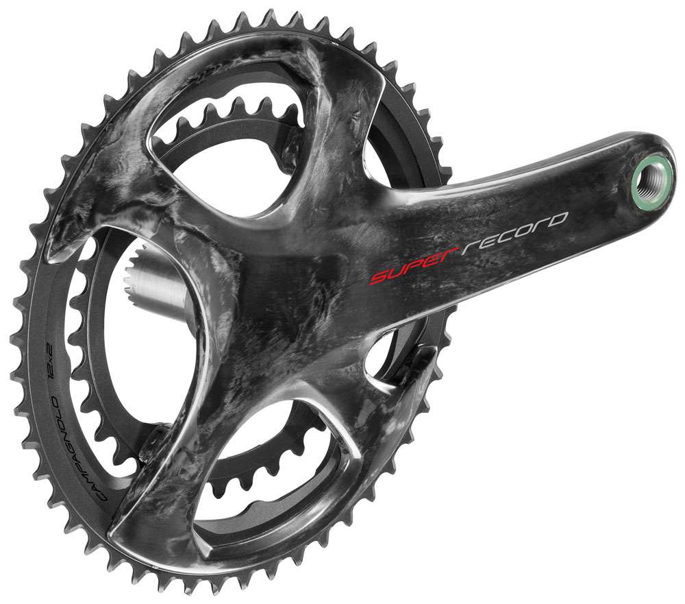 Campagnolo Super Record Carbon 2x12-fach Kurbel 52 36