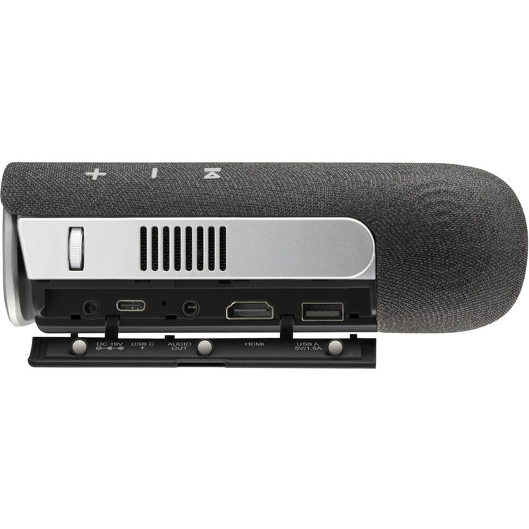 Viewsonic tragbarer LED-Projektor mit Harman-Kardon-Lautsprechern (schwarz, HDMI, Audio)