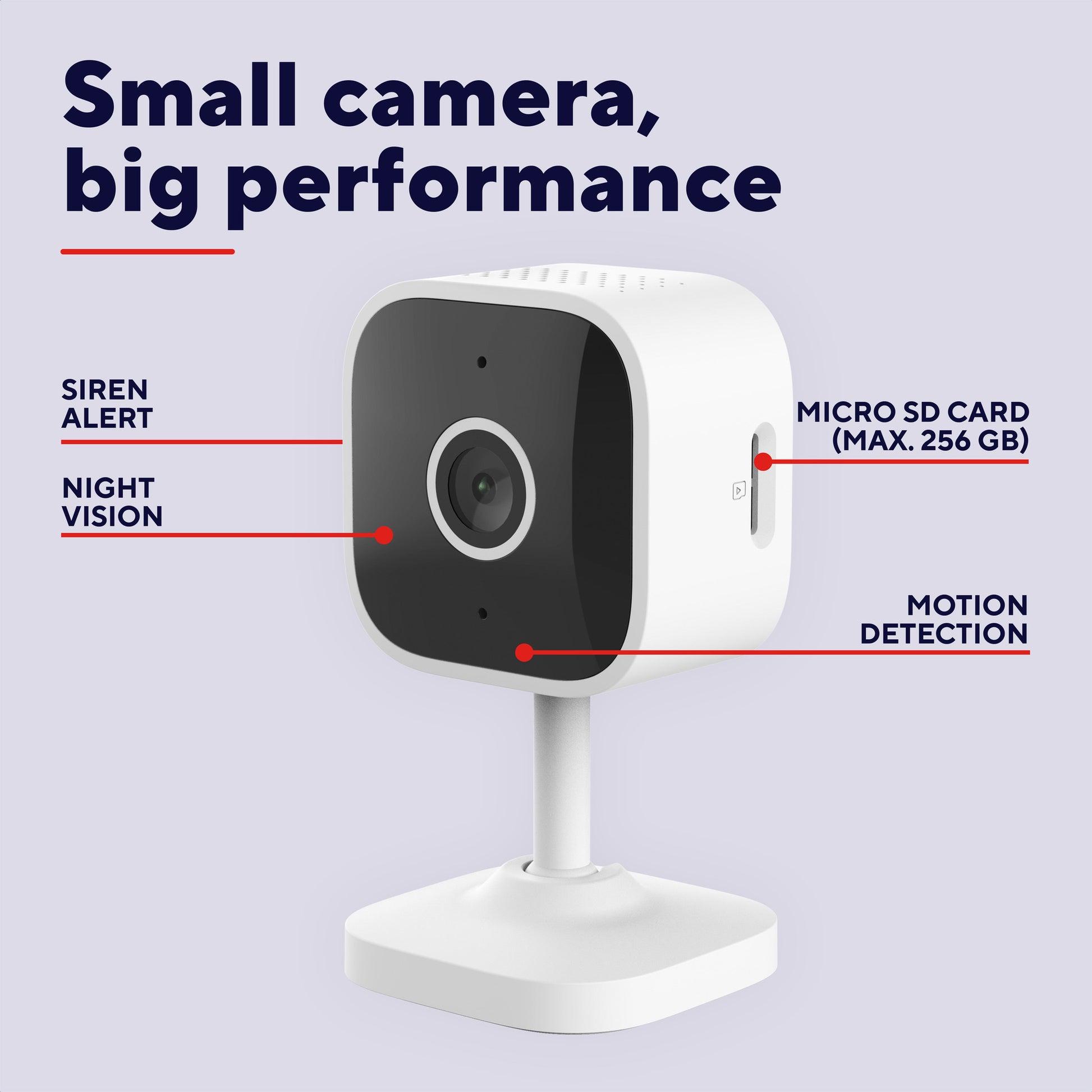 Trust ipcam-2900 Sicherheitskamera (weiß, 2,4 oder 5 GHz WLAN)