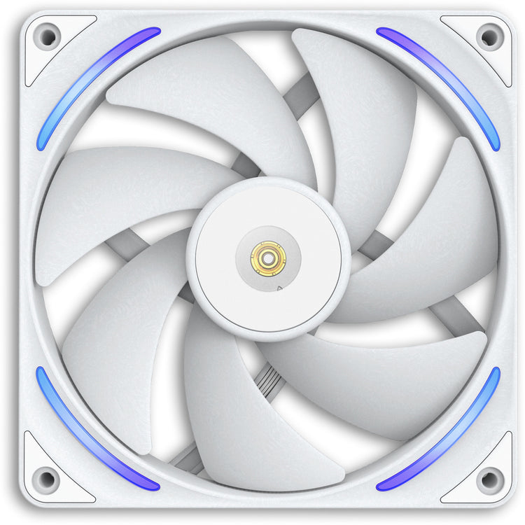 Nzxt f140x RGB-Gehäuselüfter (weiß, 140 x 140 x 30 mm, PWM)