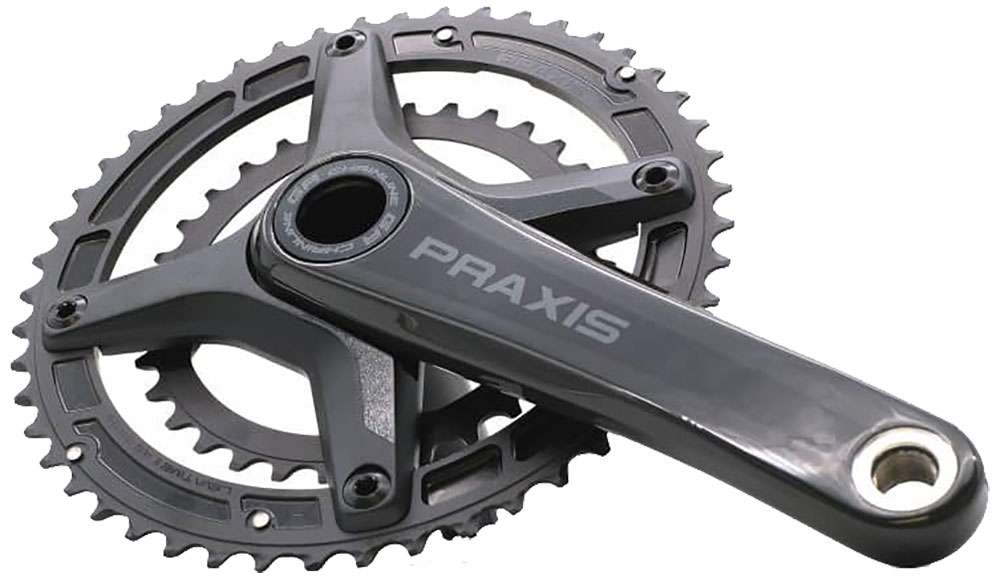 Praxis funktioniert Zayante Carbon GR M30 48 32z Gravel Kurbelgarnitur