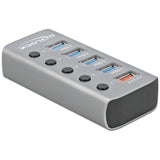 Delock USB 3.2 Gen 1 Hub mit 4 Toren - afbeelding 2