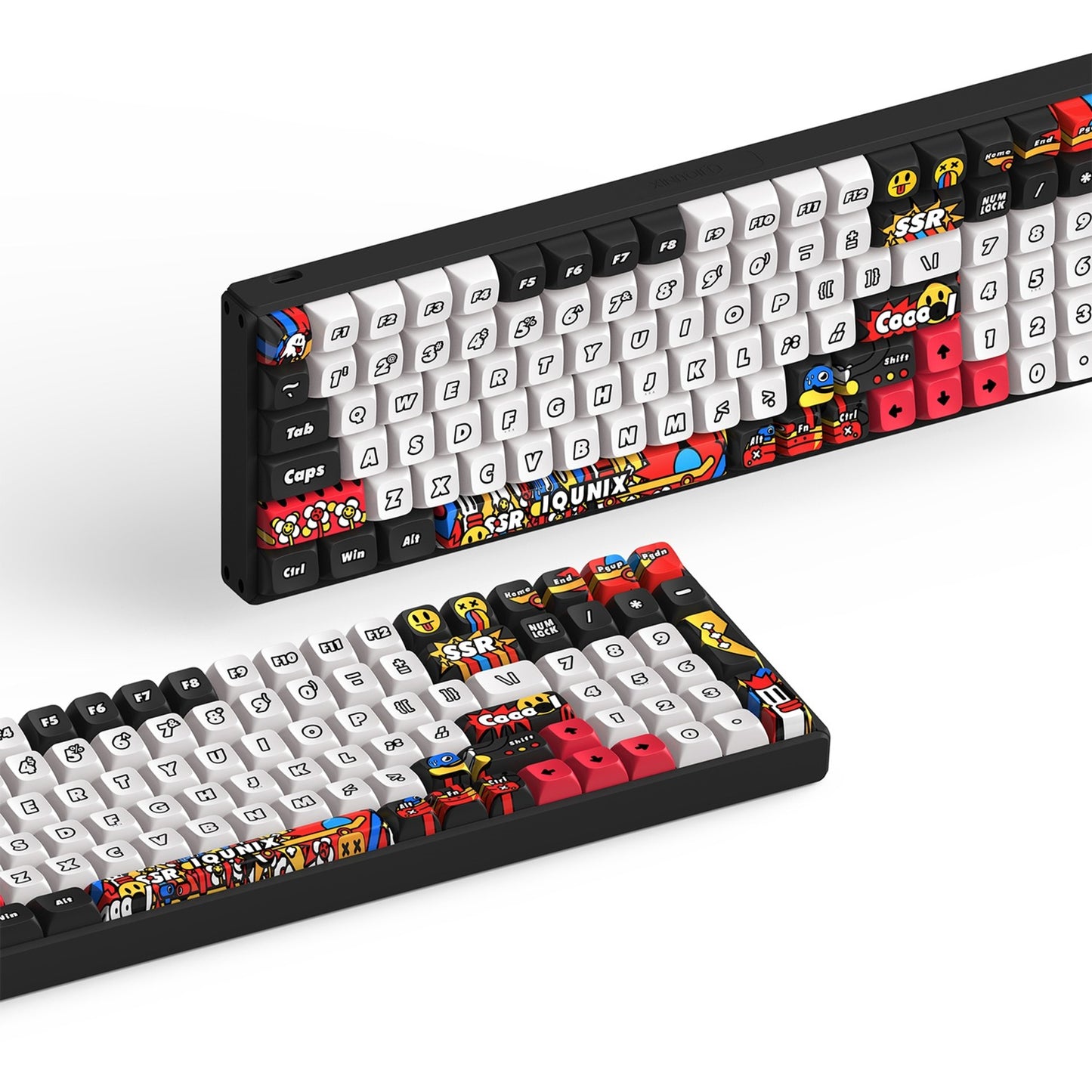 Iqunix F97 Graffiti -Tagebuch drahtlose mechanische Tastatur