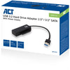 ACT -Konnektivität USB 3.2 Gen1 bis 2,5 3,5 Zoll SATA -Adapterkabel V
