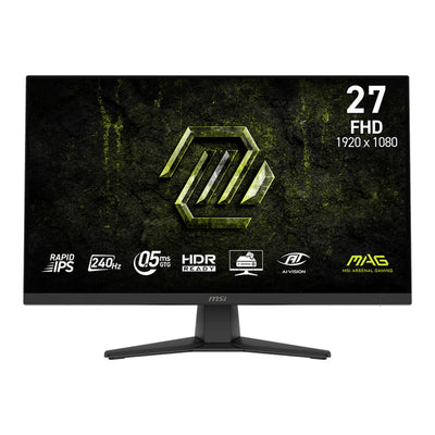 MSI Mag 272F x24 27 Gaming-Monitor (schwarz, 2x HDMI, 1x DisplayPort, AMD FreeSync, 240 Hz)