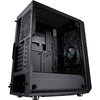 Fraktales Design meshify c dunkle getemperte Glas