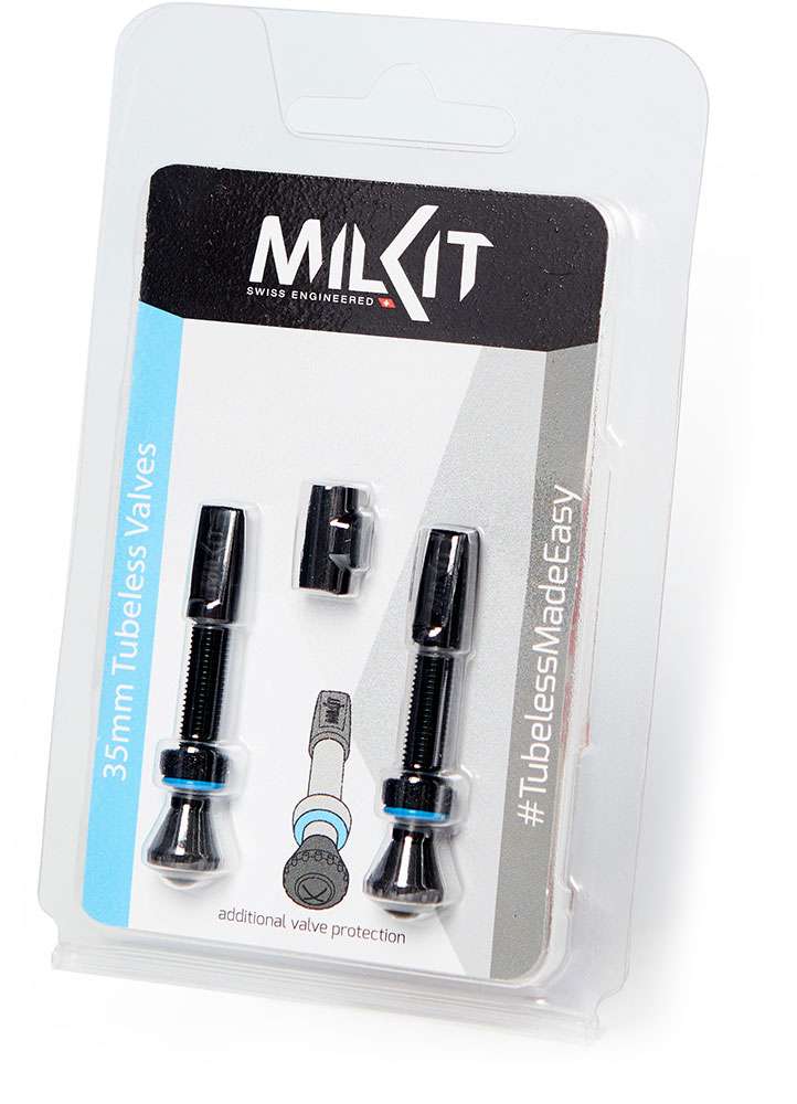 Tubeless-Ventile des Milkit-Ventilpakets