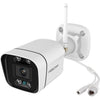 Foscam v5p, 3K 5MP Dualband-WLAN-Kamera mit Ton- und Lichtalarm (weiß)
