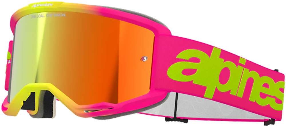 Alpinestars Vision 5 Wortmarke (spiegelrot) – MTB-Brille