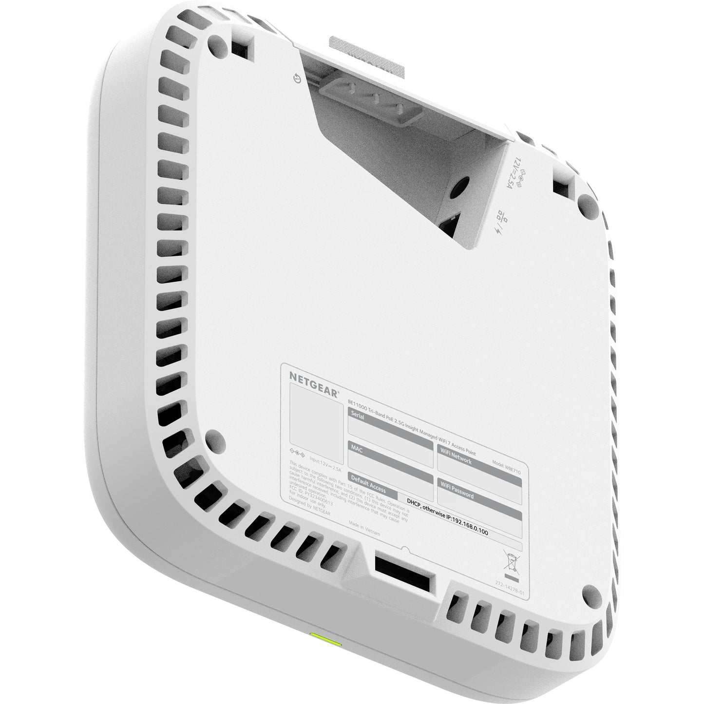 Netgear WBE710 Insight Acadable WiFi 7 Access Point