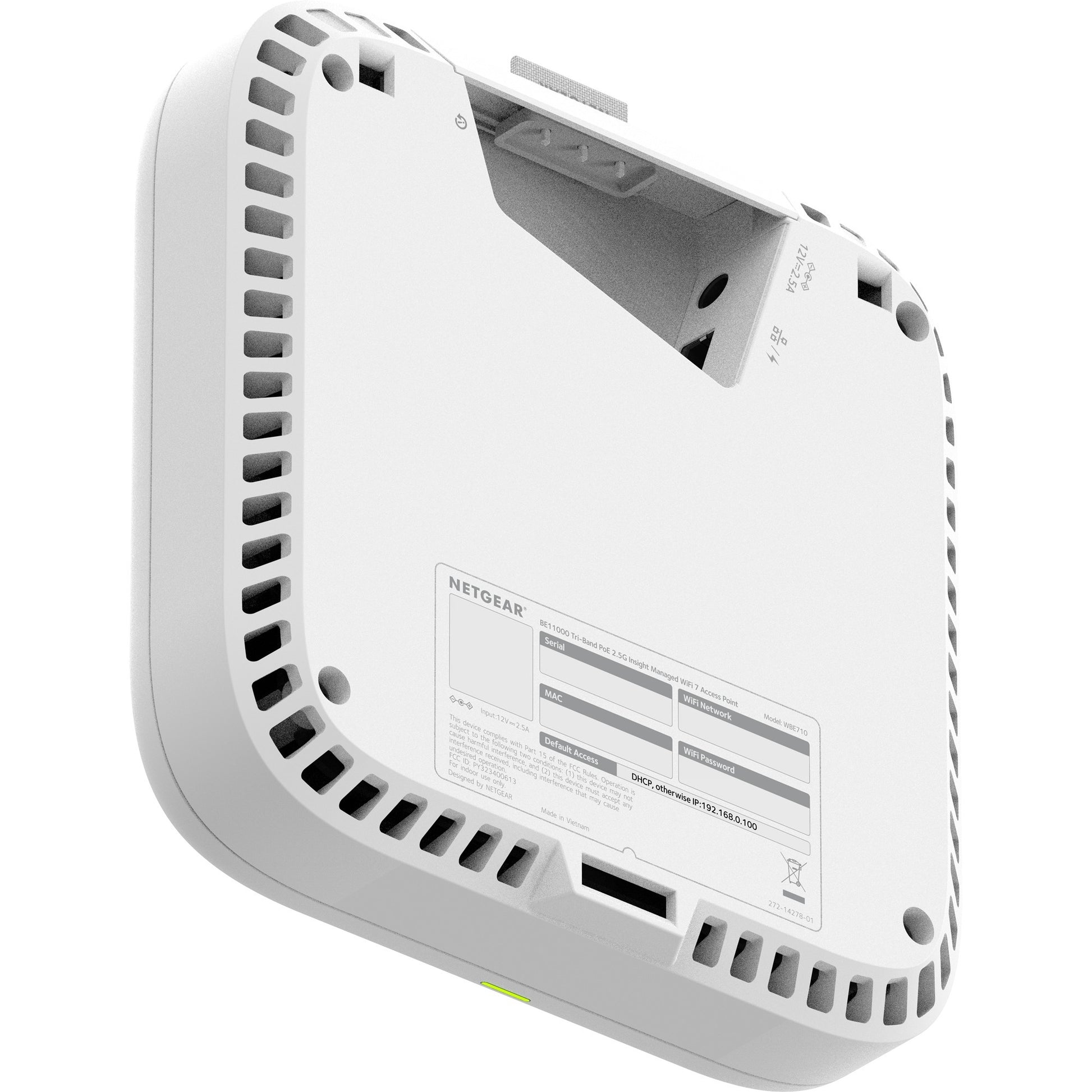 Netgear WBE710 Insight Acadable WiFi 7 Access Point