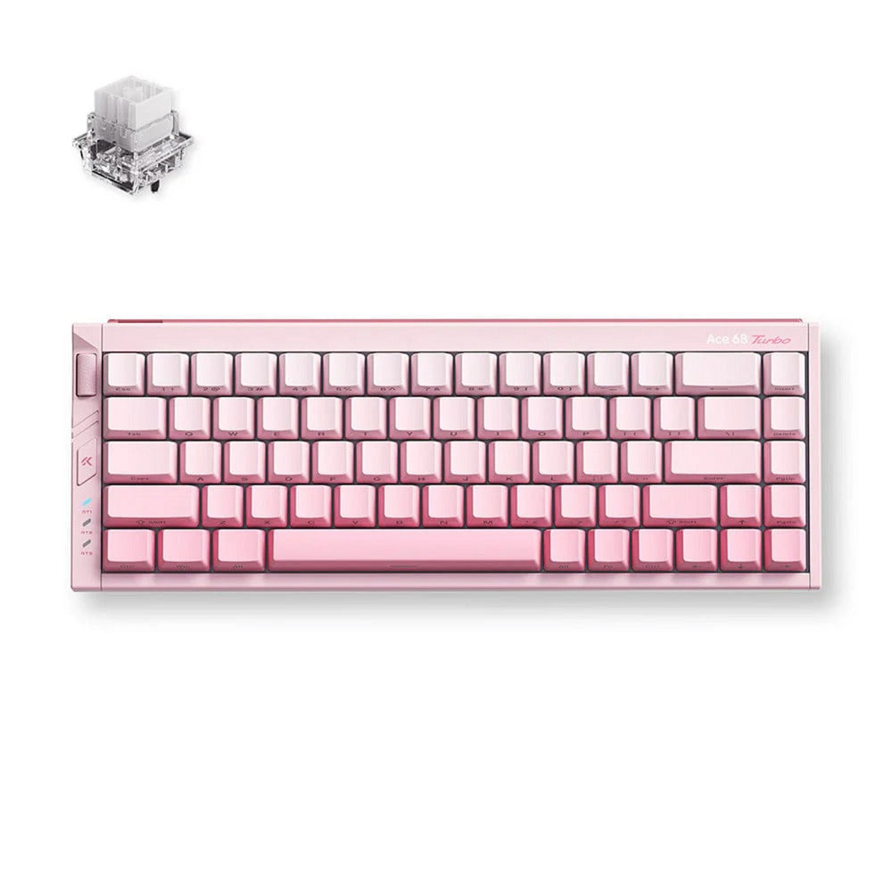 Mchose Ace 68 Turbo He Magn.Mtai Pink US, Gaming-Tastatur (US-Layout)