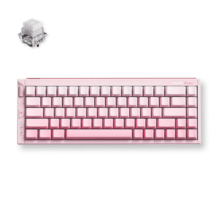 Mchose Ace 68 Turbo He Magn.Mtai Pink US, Gaming-Tastatur (US-Layout)
