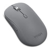 Lenovo Yoga Silent Bluetooth-Maus Luna Grey (Dunkelgrau, Bluetooth 5.3)