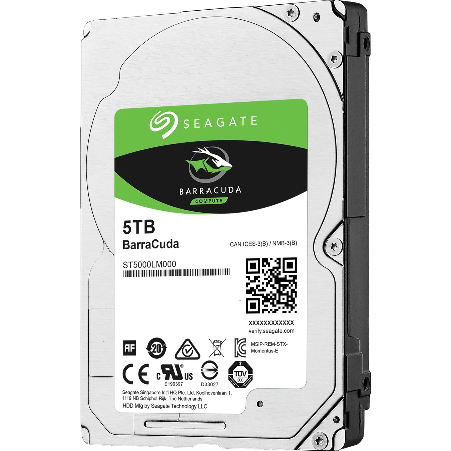 Seagate Barracuda 5 TB Festplatte (ST5000LM000, SATA 600)