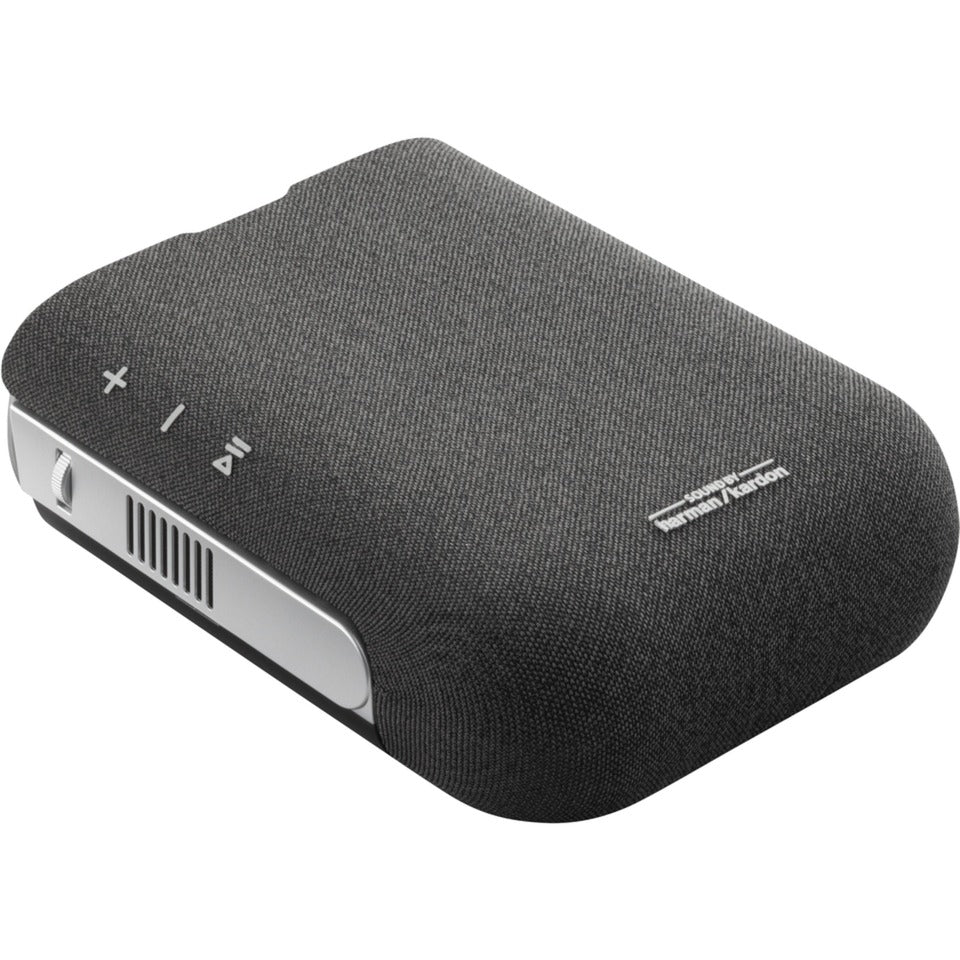 Viewsonic tragbarer LED-Projektor mit Harman-Kardon-Lautsprechern (schwarz, HDMI, Audio)