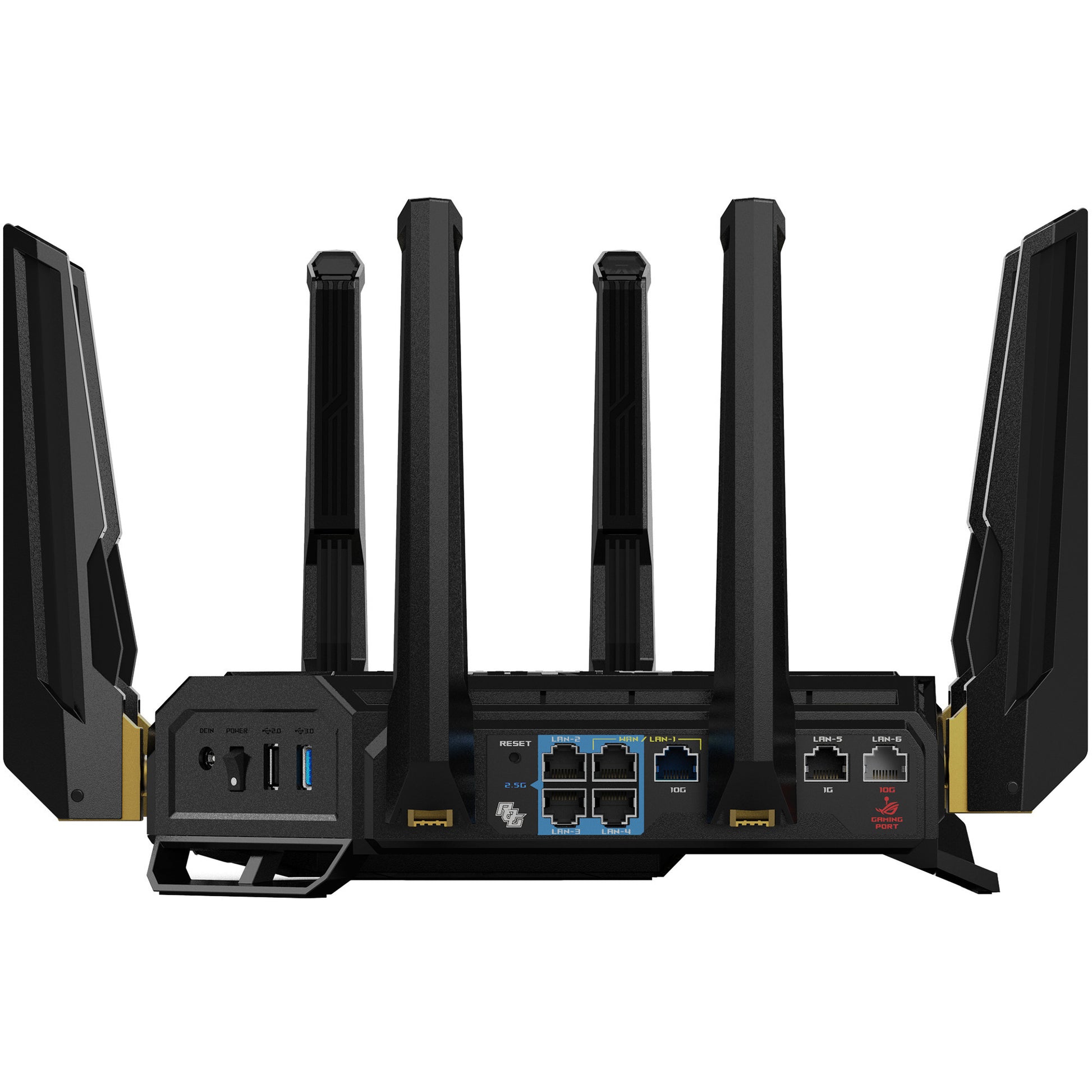 Asus Rog Rapture GT-BE98 20th Anniversary Edition Router (schwarz)