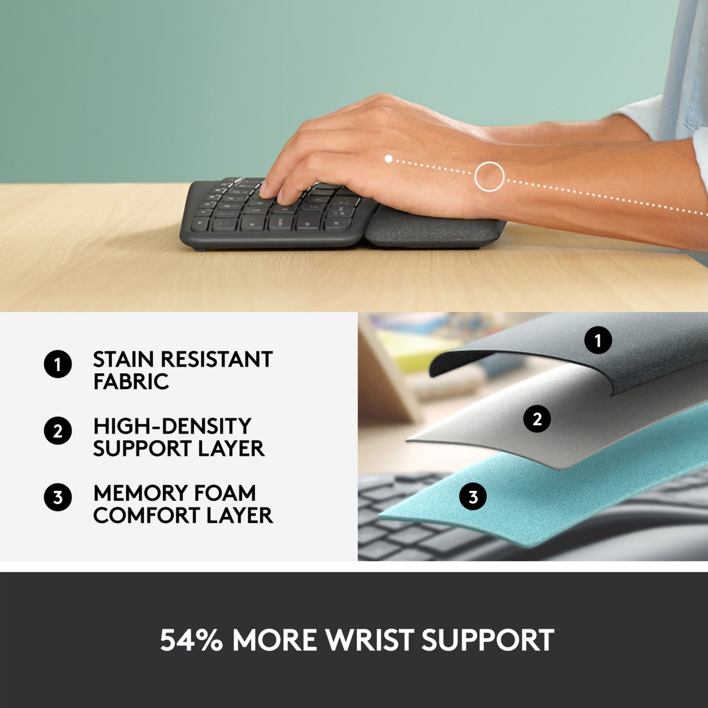 Logitech K860 ERGO Tastatur