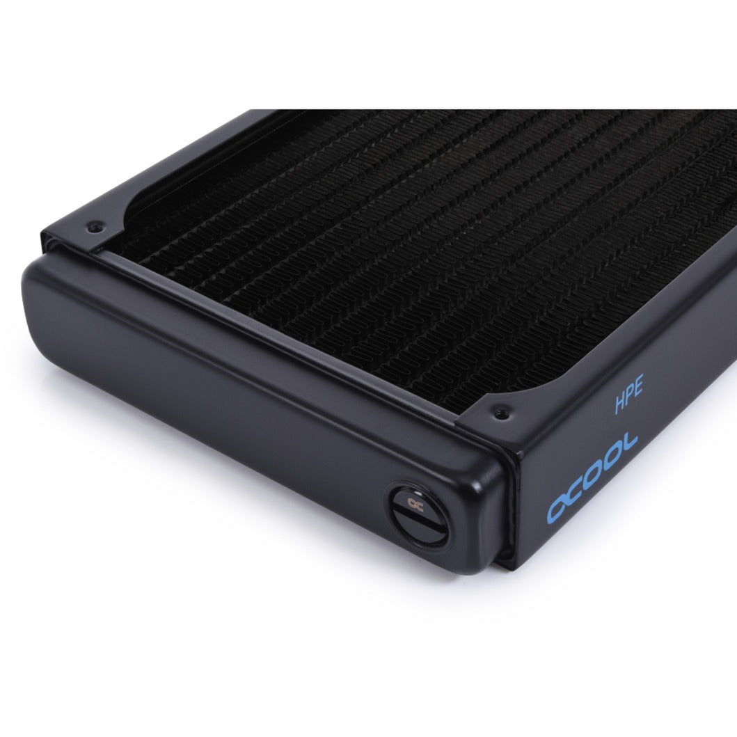 Alphacool nexxxos hpe-30 Vollkupfer 360-mm-Kühler (schwarz)