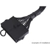 Alphacool Core ATX 24-Pin-Stecker (schwarz)