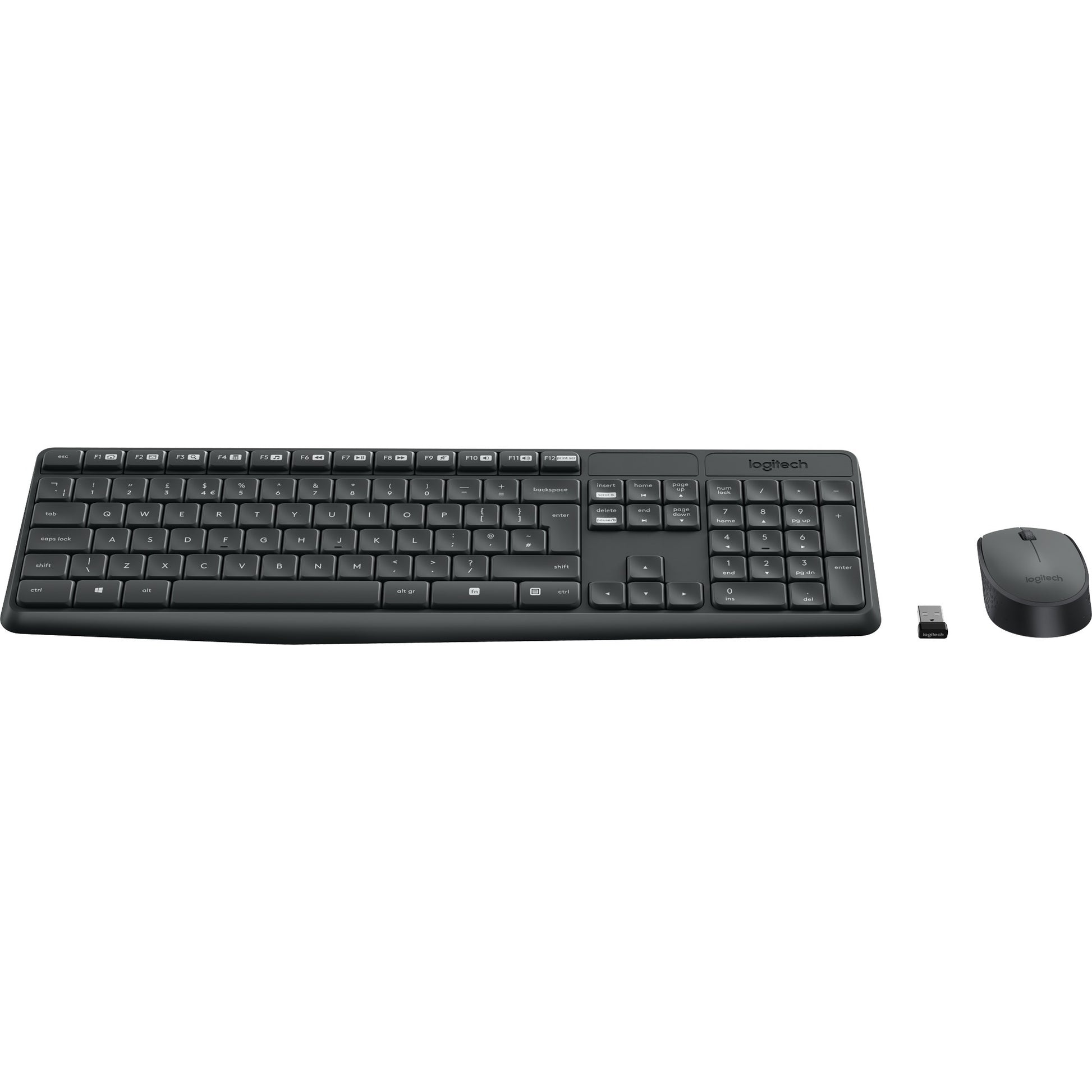 Logitech MK235 Kabellose Tastatur und Maus