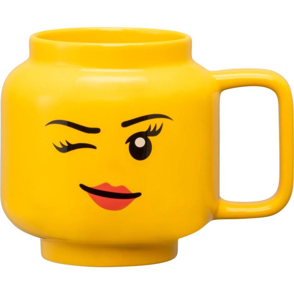 Zimmer Kopenhagen Lego Keramik Becher Schninkenmädchen Kopf, Groo