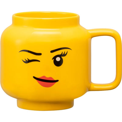 Zimmer Kopenhagen Lego Keramik Becher Schninkenmädchen Kopf, Groo