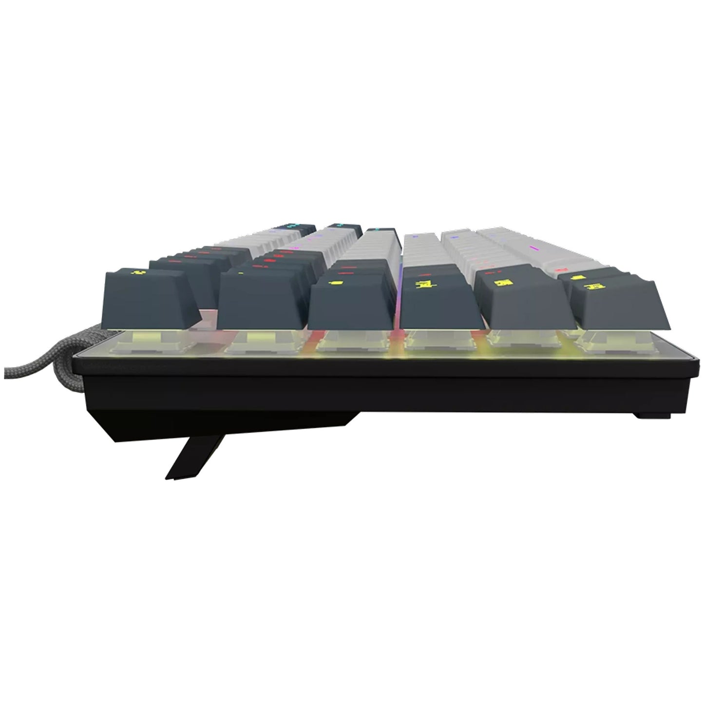 Lorgar Azar 514TKL, Gaming-Tastatur (weiß, US-Layout, Logar Dream, TKL, RGB)