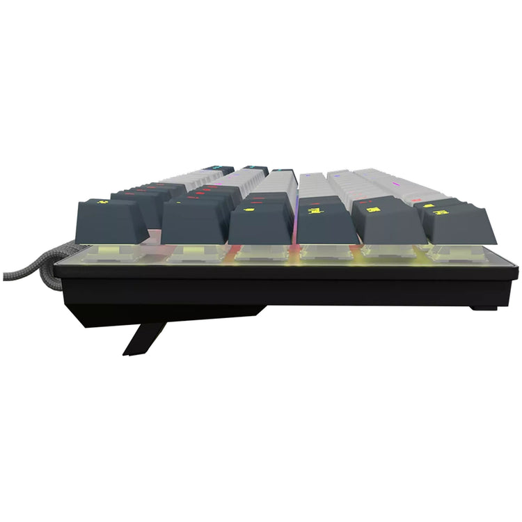 Lorgar Azar 514TKL, Gaming-Tastatur (weiß, US-Layout, Logar Dream, TKL, RGB)