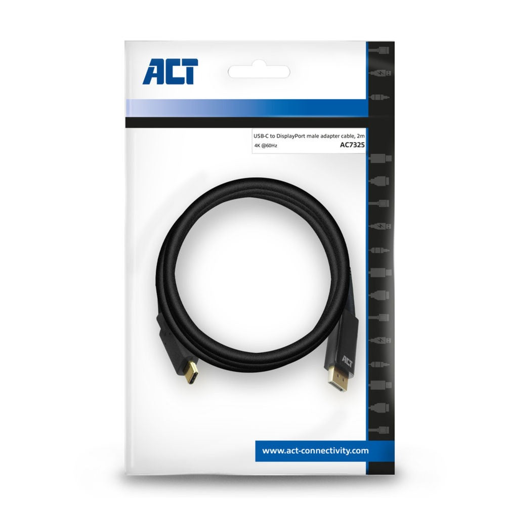 ACT-Konnektivität USB-C zum DisplayPort-Kabel