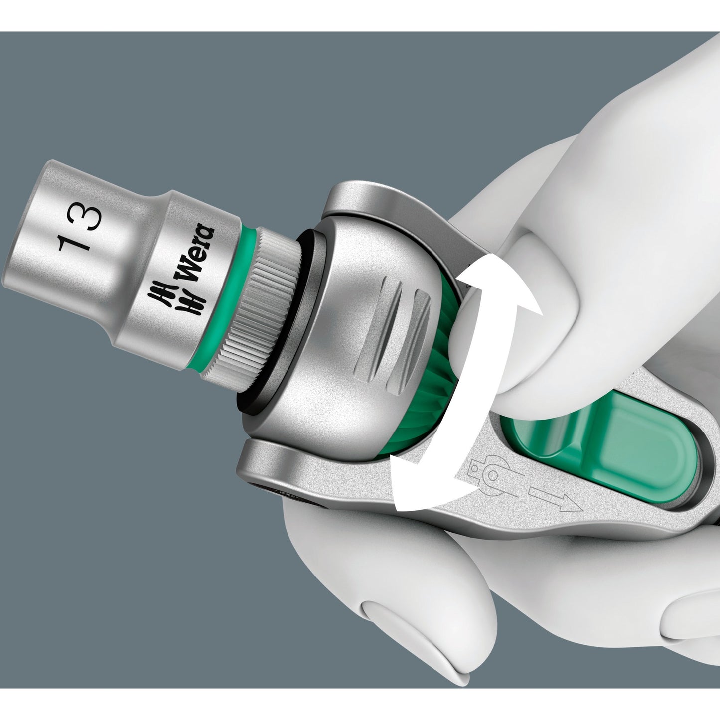 Wera 8100 SA 4 Zyklop Speed ​​Ratelset, 1 4