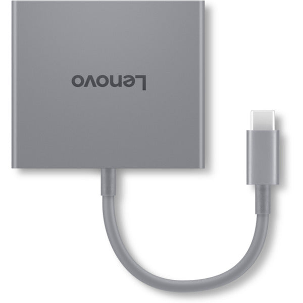 Lenovo USB-C 4-in-1-Hub Gen2 USB-Hub (Grau)