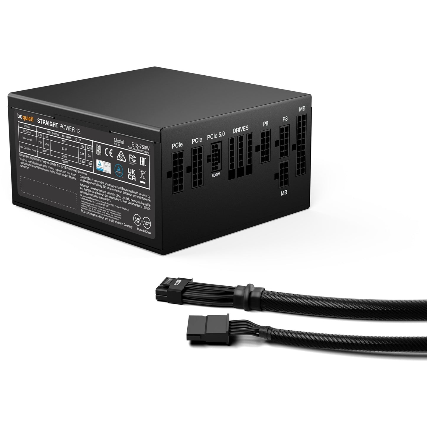 Ruhig sein! Gerade 12 Platin 750W