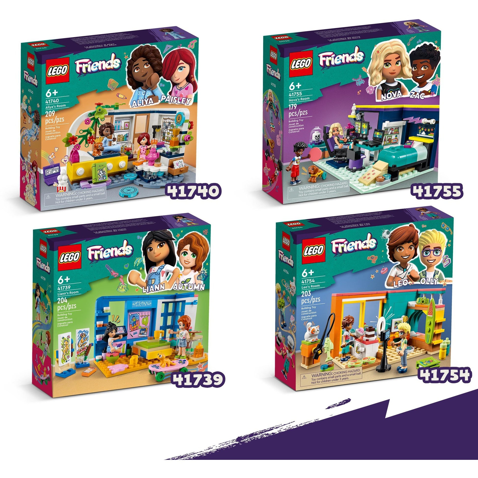 Lego Lego Friends 41754 Leos Zimmer