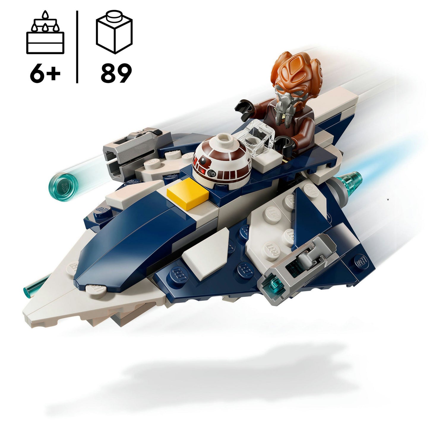 LEGO 75400 Star Wars Plo Koons Jedi Starfighter Mikrofighter