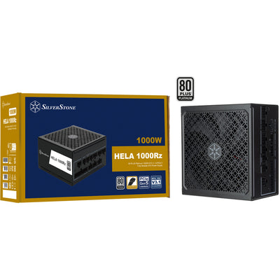 Silverstone Hela 1000RZ modulares 1000-Watt-Netzteil (schwarz, 1x 12V-2x6, 5x PCIe)