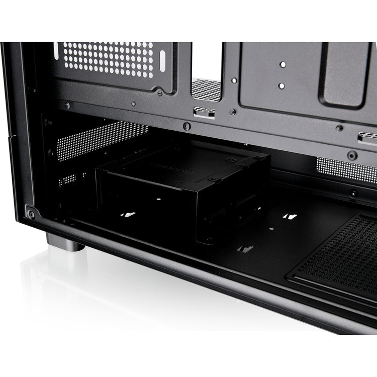 Thermaltake View 270 tg argb Midi-Tower-Gehäuse (schwarz | 2x USB-A | 1x USB-C | RGB | gehärtetes Glas)