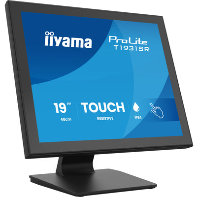Iiyama Prolite T1931SR-B2S 19 Touchscreen-Monitor (schwarz, VGA, HDMI, Displayport, Audio, Touchscreen)