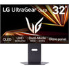 LG Ultragear 32GX850A-B 32 4K UHD Gaming Monitor (Schwarz, 2x HDMI, Display Port, 2x USB-A, 165 Hz 330 Hz)