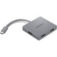 Lenovo USB-C 4-in-1-Hub Gen2 USB-Hub (Grau)