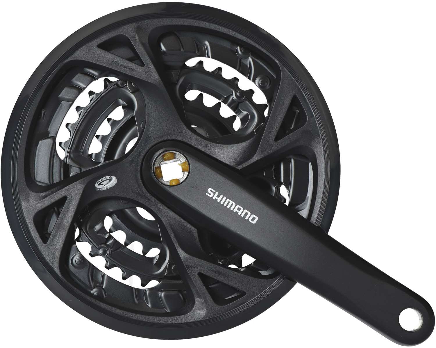 Shimano FC-M371 3x9-Gang-Kurbel 48 36 26