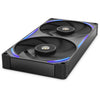 Nzxt Performance Fan F280x RGB-Gehäuselüfter (schwarz, 2 Stück, 280 x 140 x 30 mm, PWM)