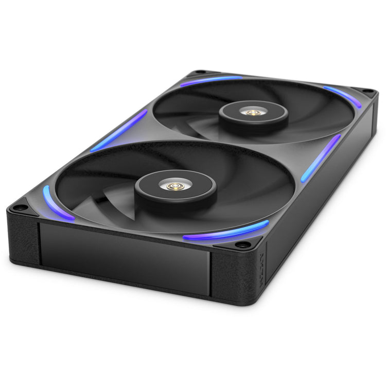Nzxt Performance Fan F280x RGB-Gehäuselüfter (schwarz, 2 Stück, 280 x 140 x 30 mm, PWM)