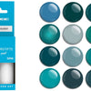 Cube Lackstift-Set blau glänzend