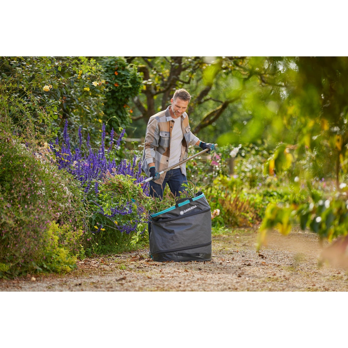 Gardena Gartenabfälle Pop-up Rechteck, Größe l
