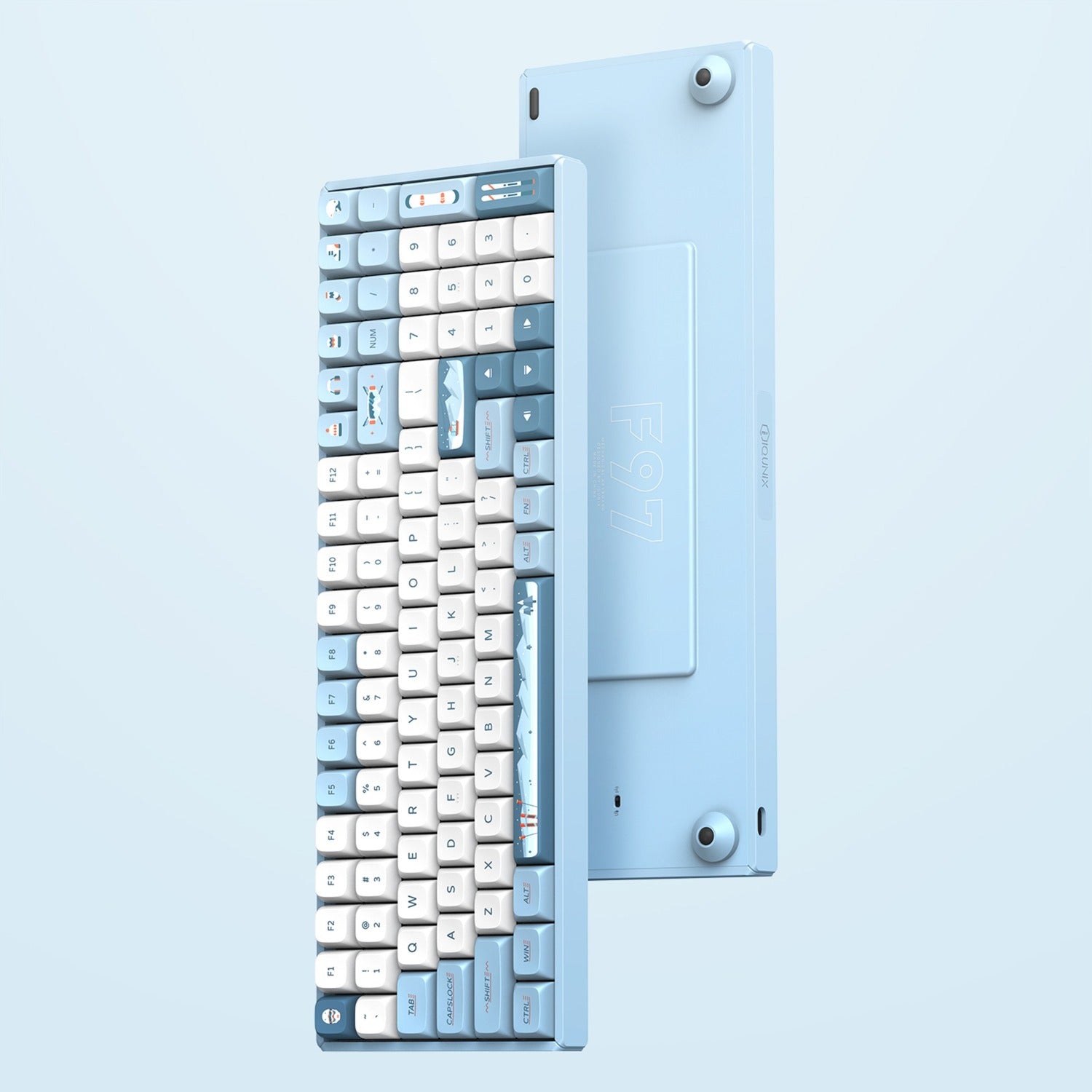 Iqunix F97 Wintertide Wireless mechanischer Tastatur