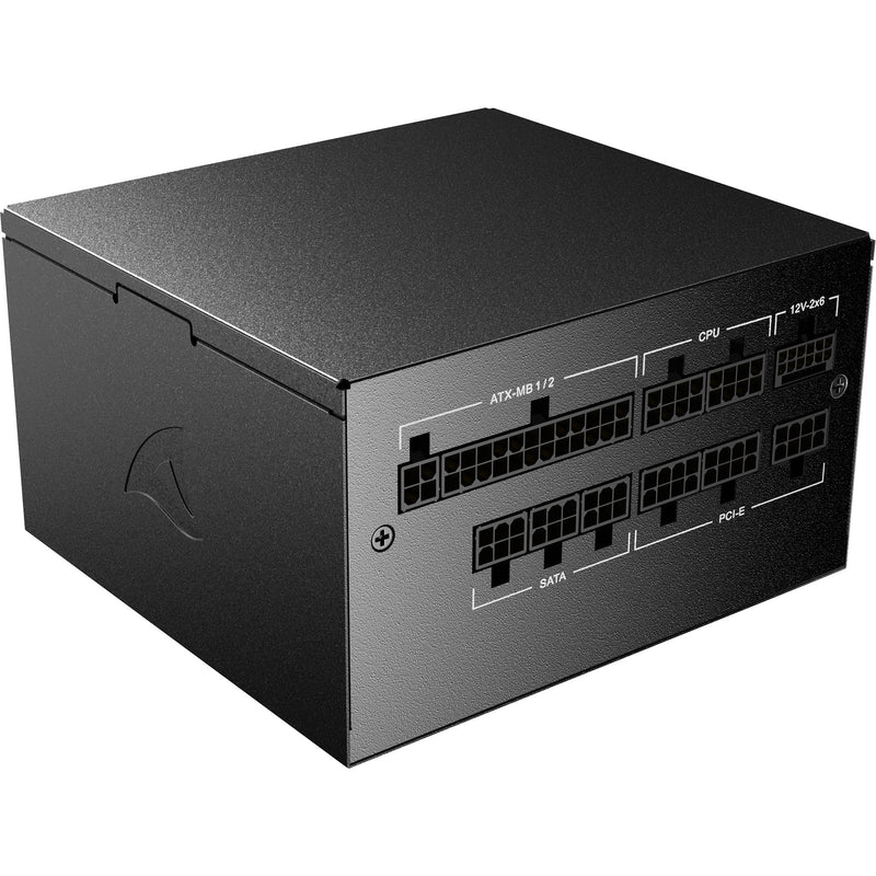 Sharkoon Rebel P20 Gen2 modulares 750-Watt-Netzteil (schwarz, 1x 12V-2x6, 3x PCIe)