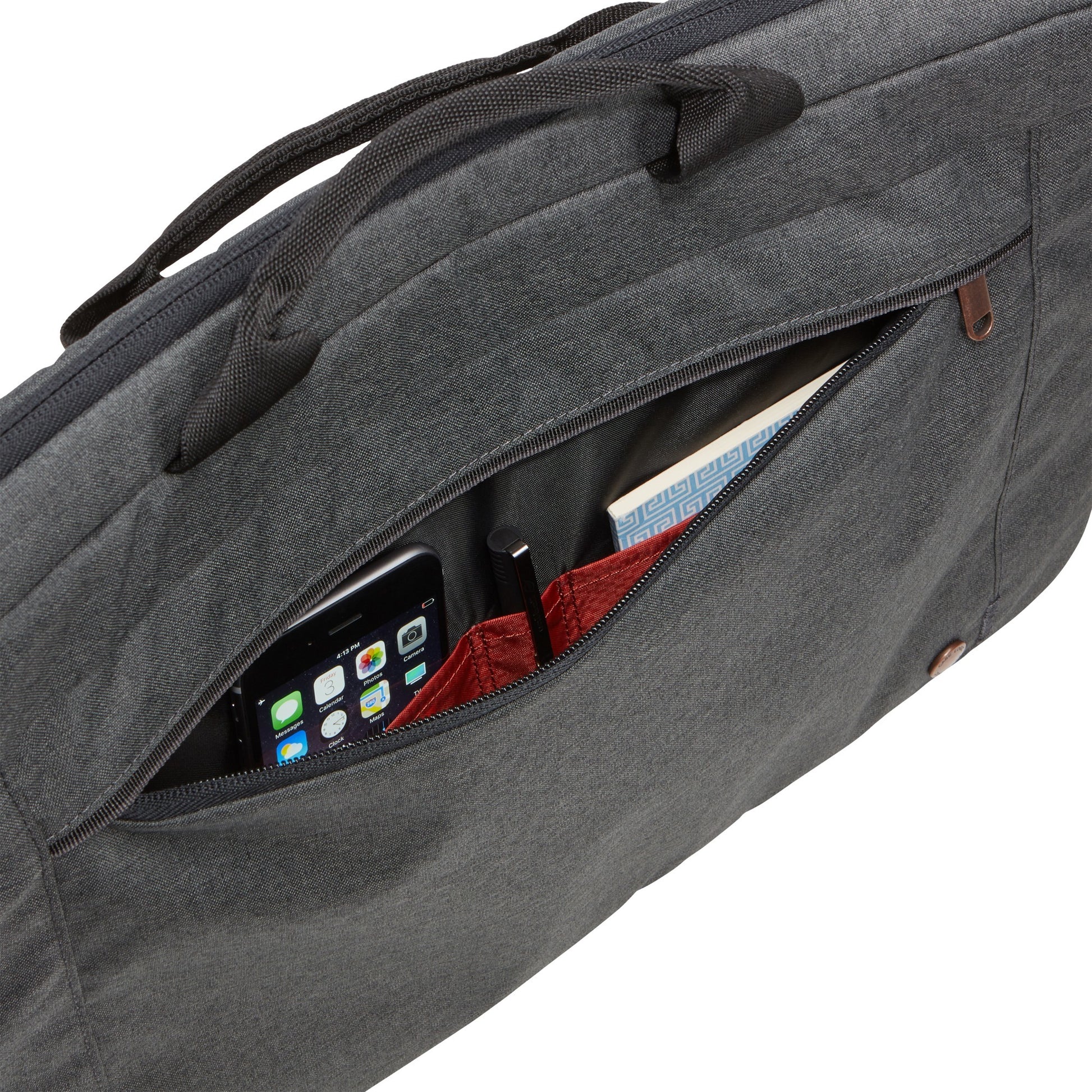 Case Logic Ära 15.6 Laptop Attaché ERA-116-Obsidian